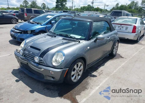 2005 Mini Cooper S from USA, damaged, VIN WMWRH33495TF82332